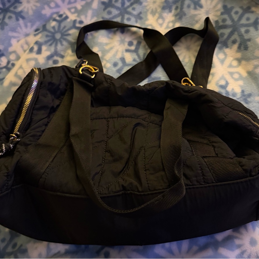 Black Quilted Women’s Shoulder Bag